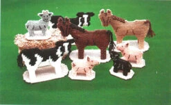 The Best Of Mary Maxim Barn Yard Book -Crocheting Supplies Store 22693a