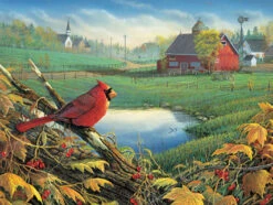 Farmland Visitor Jigsaw Puzzle