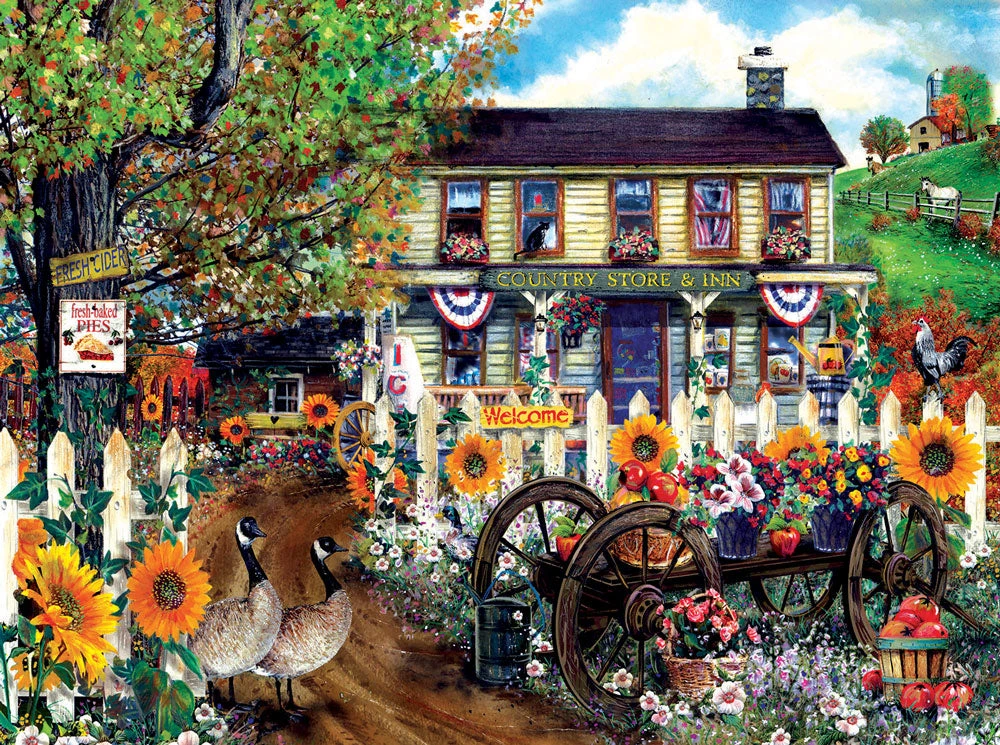 The Old Country Store Jigsaw Puzzle 1 The Old Country Store Jigsaw Puzzle