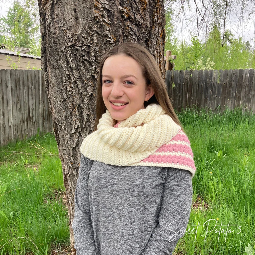 Cross My Heart Triangle Shawl 1 Cross My Heart Triangle Shawl