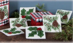 Winter Welcome Plastic Canvas Ensemble -Crocheting Supplies Store 30054