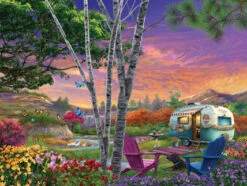 Parked In Paradise Jigsaw Puzzle