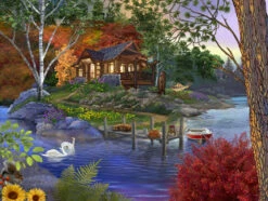 Memory Lake Jigsaw Puzzle