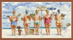 No Alcohol Cross Stitch Kit