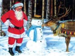 A Carrot For Rudolph Jigsaw Puzzle