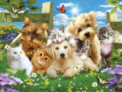 Pups N Kittens Jigsaw Puzzle