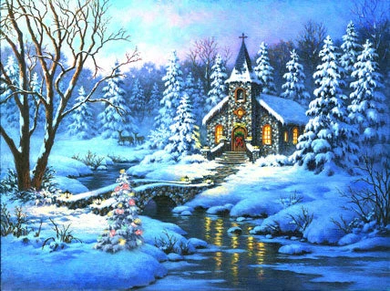 Twilight Christmas Jigsaw Puzzle 1 Twilight Christmas Jigsaw Puzzle