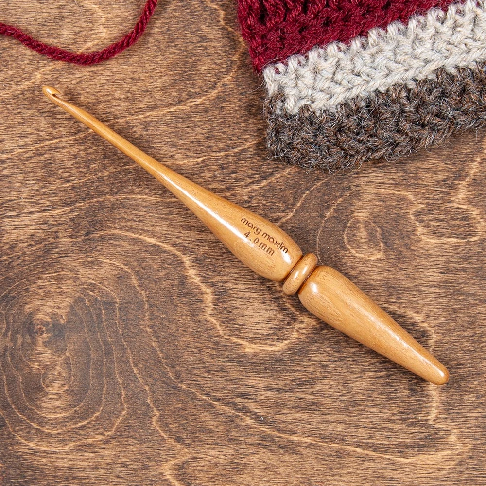 Teak Wood Crochet Hooks 2 Teak Wood Crochet Hooks - Image 2