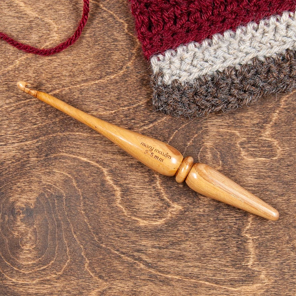 Teak Wood Crochet Hooks 5 Teak Wood Crochet Hooks - Image 5
