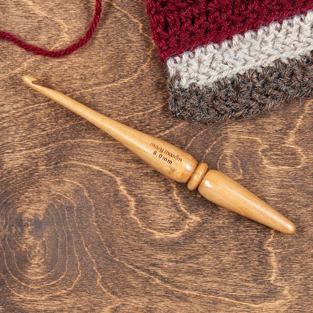 Teak Wood Crochet Hooks 6 Teak Wood Crochet Hooks - Image 6