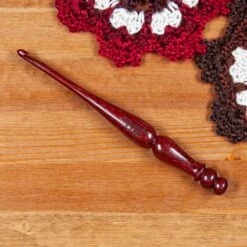 Padauk Wood Crochet Hooks -Crocheting Supplies Store 586I