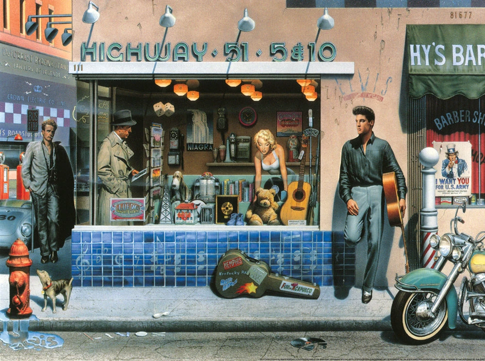 Highway 51 Jigsaw Puzzle