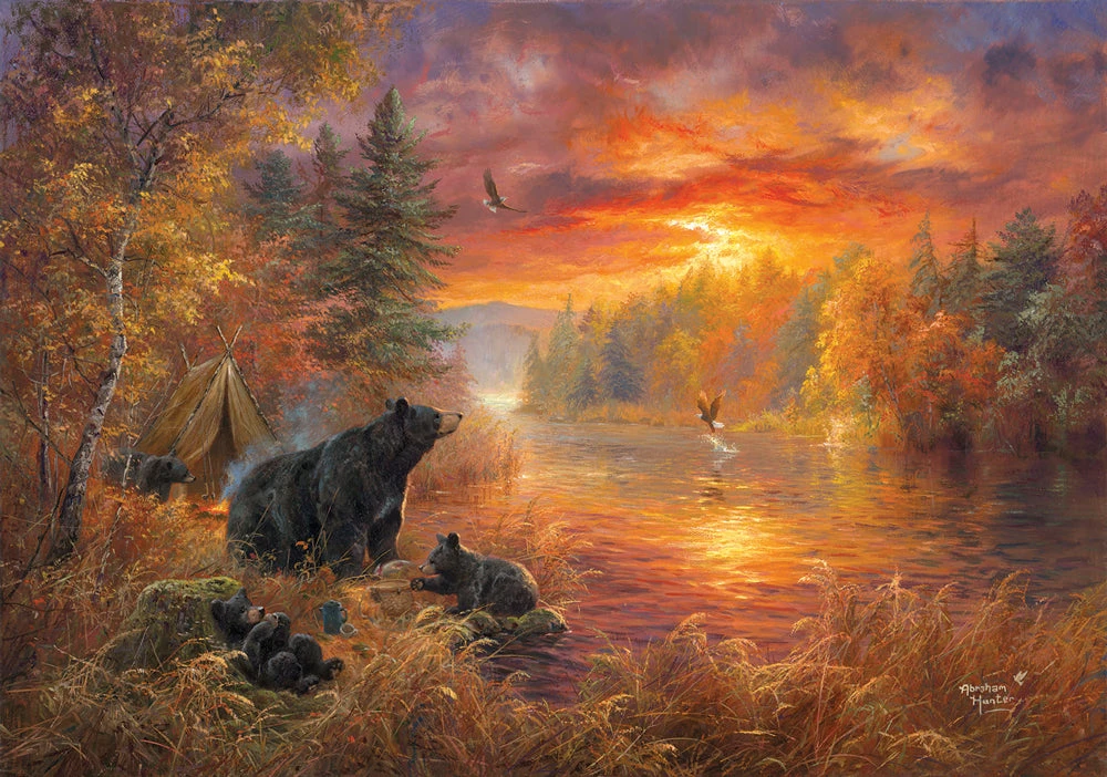 Fishing Camp Jigsaw Puzzle 1 Fishing Camp Jigsaw Puzzle