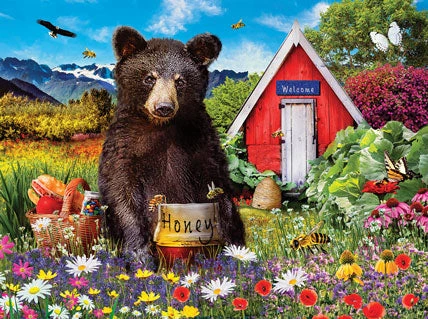 Honey In The Garden Jigsaw Puzzle 1 Honey In The Garden Jigsaw Puzzle