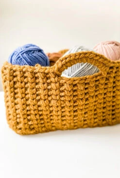 Jessie Stach Crochet Basket -Crocheting Supplies Store 95189d