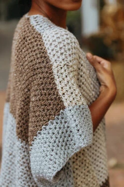 Patchwork Cardi -Crocheting Supplies Store 95201d