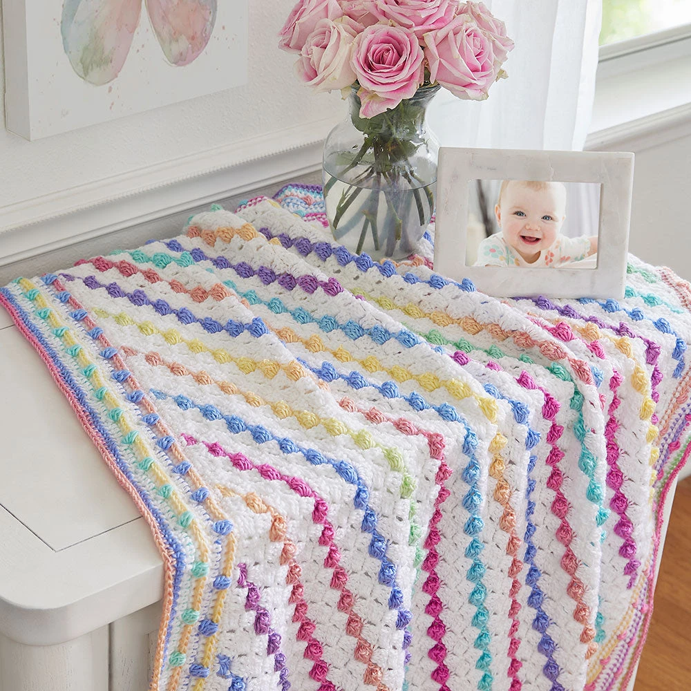 Birthday Sorbet Baby Blanket 2 Birthday Sorbet Baby Blanket - Image 2