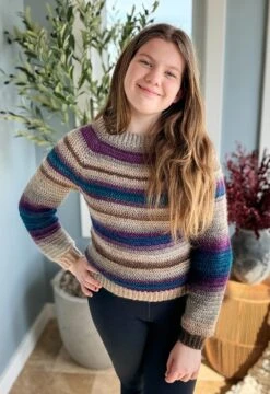 Athabasca Falls Child's Pullover -Crocheting Supplies Store 95585westwinds3