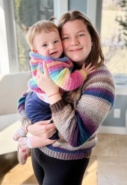 Athabasca Falls Child's Pullover -Crocheting Supplies Store 95585westwinds4