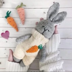 Carrot Patch Bunny Kit -Crocheting Supplies Store 96925e