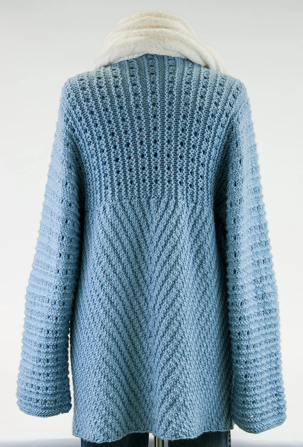 Diagonal Textured Cardigan 2 Diagonal Textured Cardigan - Image 2