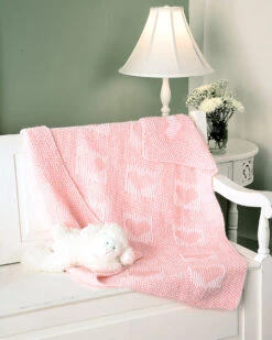 Double Hearts Blanket Pattern