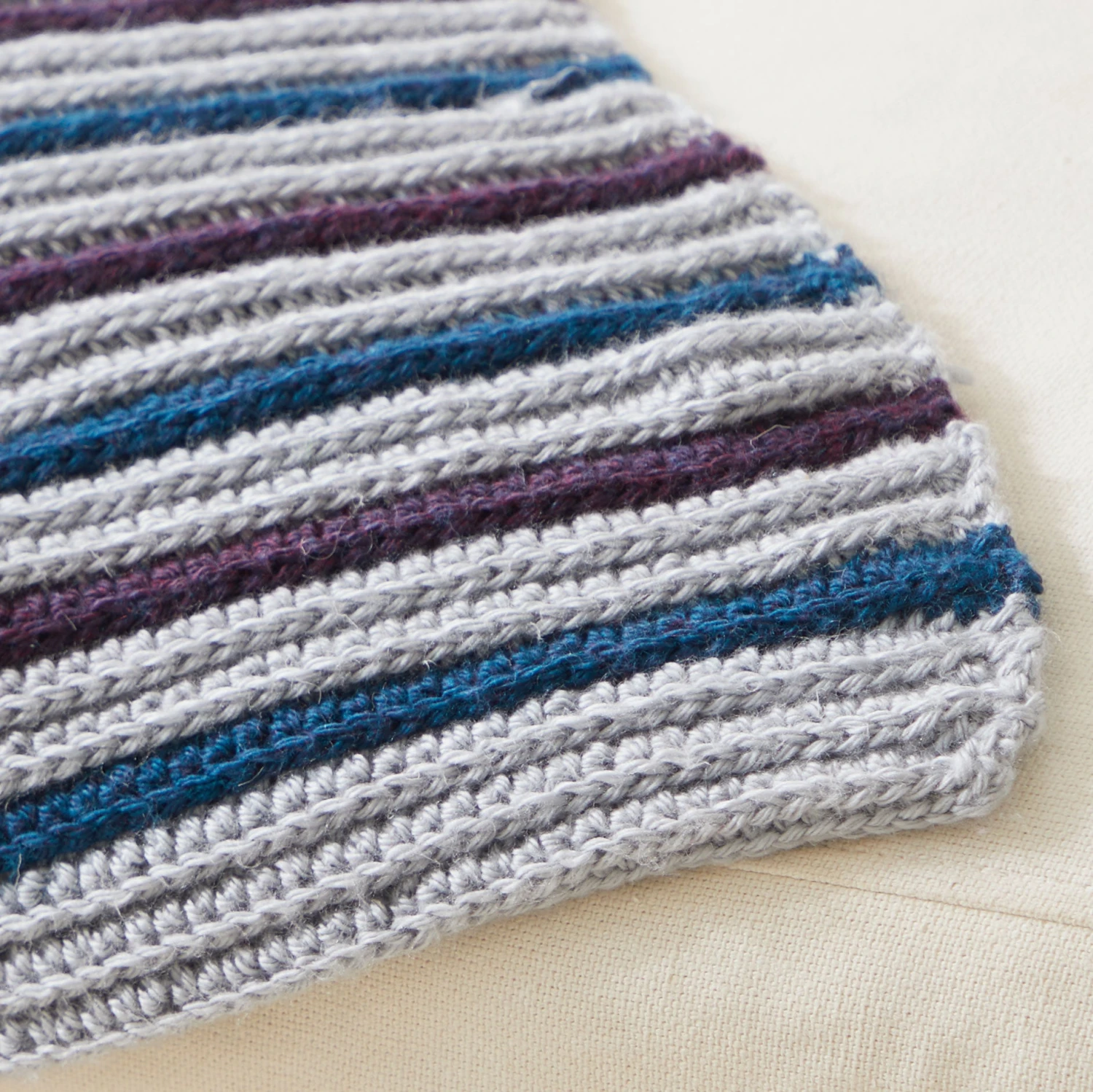 Between The Lines Crochet Afghan 3 Between The Lines Crochet Afghan - Image 3