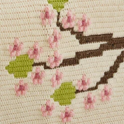 Bluebirds & Blossoms Blanket 8 Bluebirds & Blossoms Blanket -Crocheting Supplies Store AKP MM BlueBrids 070