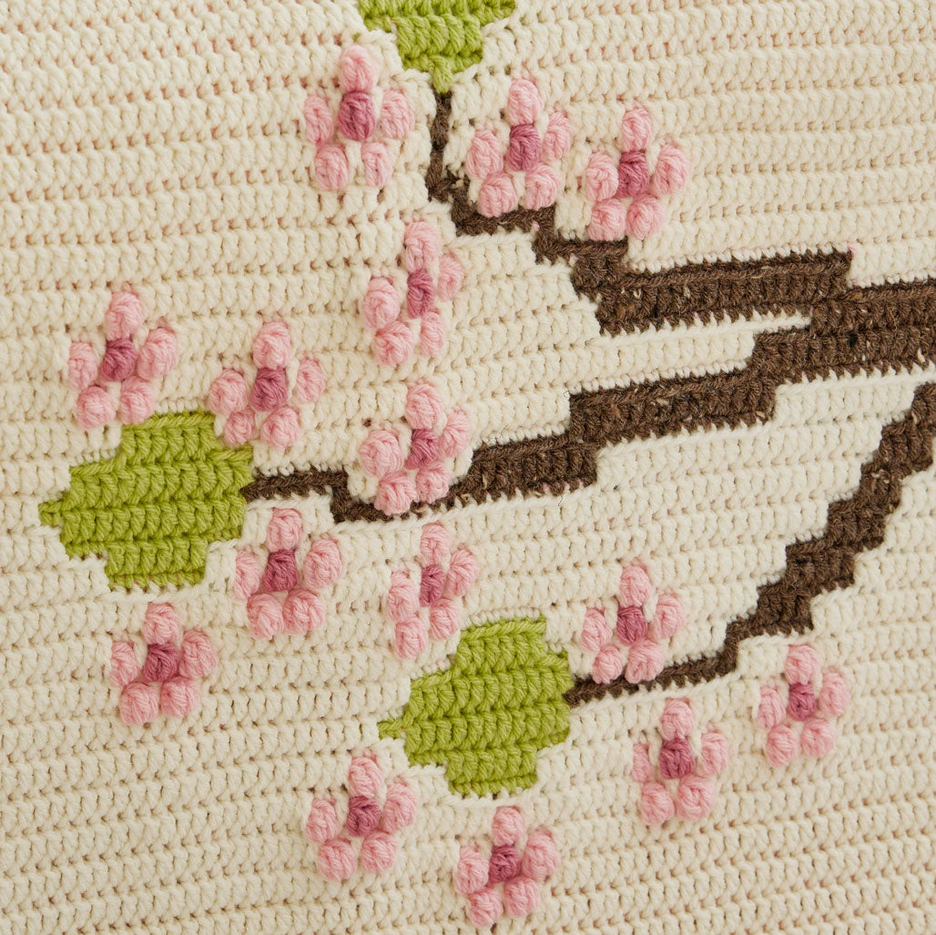 Bluebirds & Blossoms Blanket 4 Bluebirds & Blossoms Blanket - Image 4