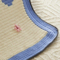 Bluebirds & Blossoms Blanket 7 Bluebirds & Blossoms Blanket -Crocheting Supplies Store AKP MM BlueBrids 071