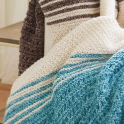 Land And Sea Knit Blanket -Crocheting Supplies Store AKP MM LandAndSea KNIT 6