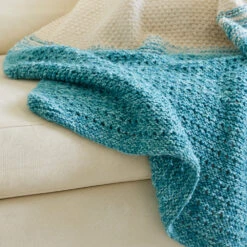Land And Sea Knit Blanket -Crocheting Supplies Store AKP MM LandAndSea Knit 2