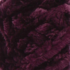 Bernat Velvet Plus Yarn 16 Bernat Velvet Plus Yarn -Crocheting Supplies Store BurgundyPlum