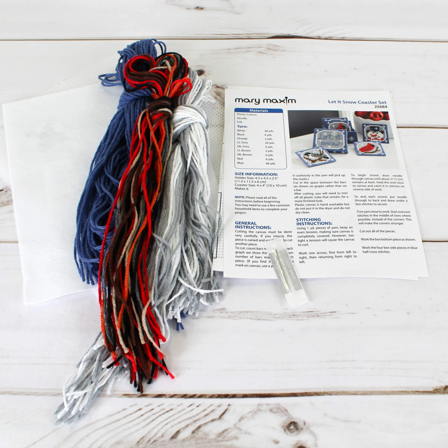 Let It Snow Plastic Canvas Ensemble 8 Let It Snow Plastic Canvas Ensemble - Image 8