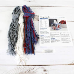 Let It Snow Plastic Canvas Ensemble 18 Let It Snow Plastic Canvas Ensemble -Crocheting Supplies Store LetItSnowTissueBoxCoverPlasticCanvasCraftKit25612fl