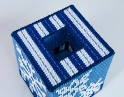 Snowflakes & Snowman Plastic Canvas Ensemble -Crocheting Supplies Store M32940top