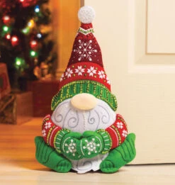 Nordic Gnome Door Stopper Felt Kit