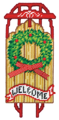 Sled Plastic Canvas Kit