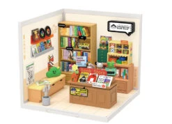 Robotime Fascinating Book Store Miniature House