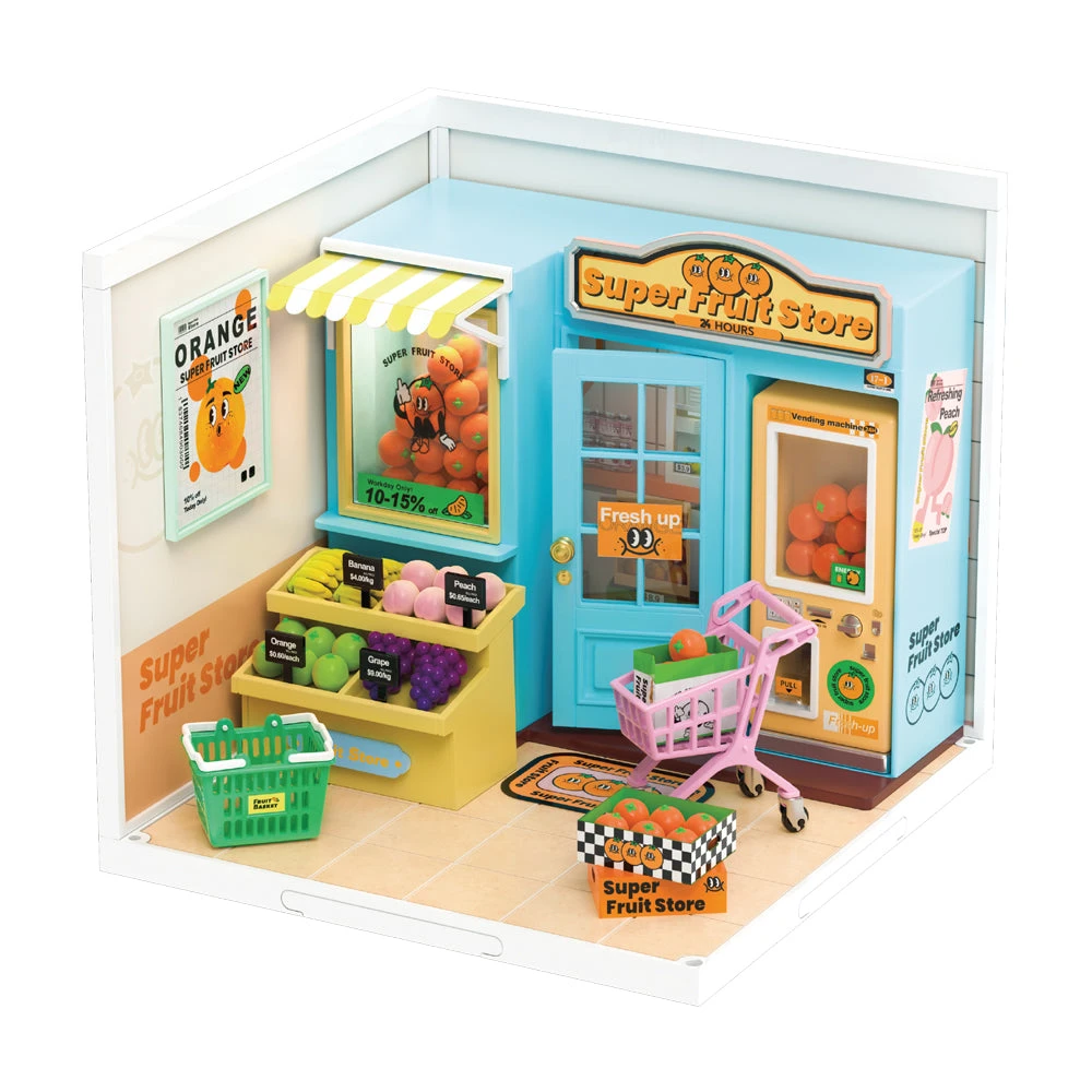 Robotime Daily VC Fruit Store Miniature House 1 Robotime Daily VC Fruit Store Miniature House