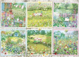 Cottage Gardens Jigsaw Puzzle 1 Cottage Gardens Jigsaw Puzzle