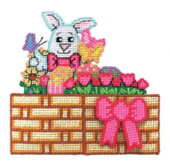 Bunny In A Box Plastic Canvas Kit 5 Bunny In A Box Plastic Canvas Kit -Crocheting Supplies Store M34339closed