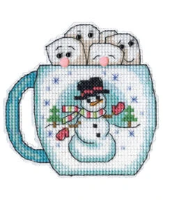 Holiday Mugs 14 Ct. Ornaments 10 Holiday Mugs 14 Ct. Ornaments -Crocheting Supplies Store M34423b