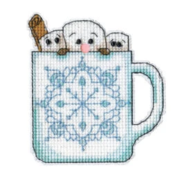 Holiday Mugs 14 Ct. Ornaments 13 Holiday Mugs 14 Ct. Ornaments -Crocheting Supplies Store M34423d