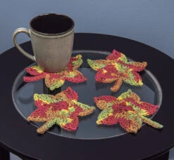 Easy Crochet Fall Leaves