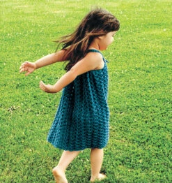 Simple Beauty Toddler Dress 17 Simple Beauty Toddler Dress -Crocheting Supplies Store M95047 PagodaBack