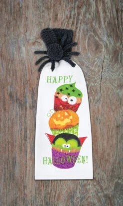 Halloween Spider Towel Set