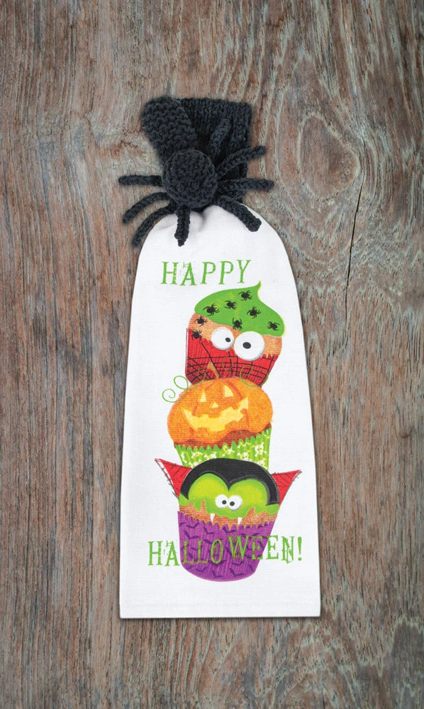 Halloween Spider Towel Set 1 Halloween Spider Towel Set