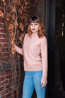 Classic Pullover -Crocheting Supplies Store M95100DesertRose