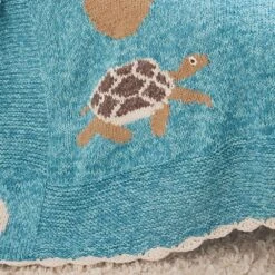 Sea Turtles And Sand Dollars Afghan 8 Sea Turtles And Sand Dollars Afghan -Crocheting Supplies Store M95363d